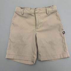 Dennis Uniform Boys Khaki School Uniform Shorts Size 7 B7 Flat Front