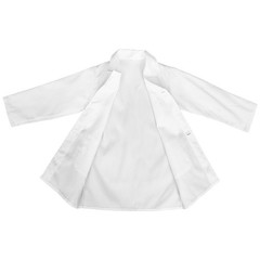 Unisex Kids Lab Coat Durable Doctor Costume for Boys Girls Role Play Dress Up