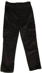French Toast Boy’s Uniform Straight Leg Cargo Pants Black Size 8