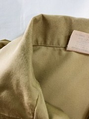 Boy Scouts Of America Boys Shirt Sz L Khaki Collared Button Up Pockets Official
