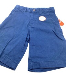 School Uniform Shorts Size 10 Boys Blue Adjustable Waist Stretch Pockets