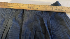 French Toast Corduroy Boy’s School Uniform Pants Size 14 Navy Blue New