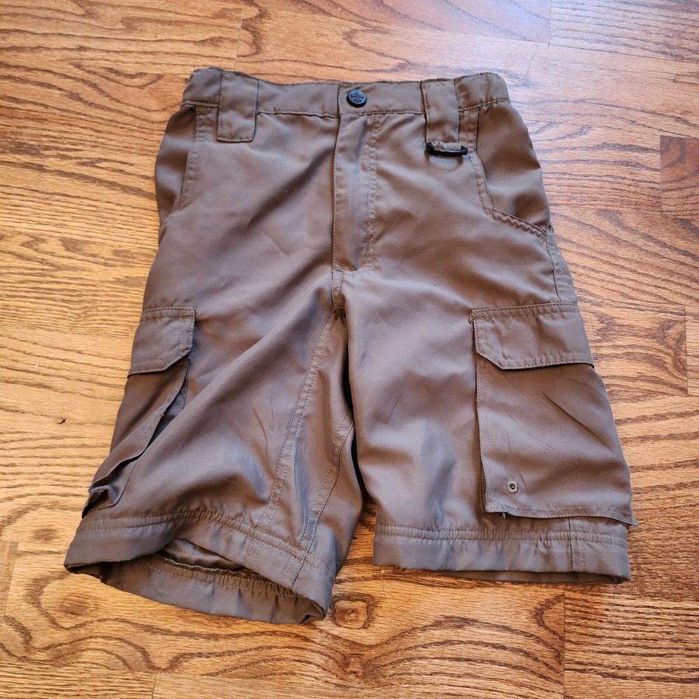 Boy Scouts of America Shorts Youth Small Green Uniform Cargo Hiking Camping