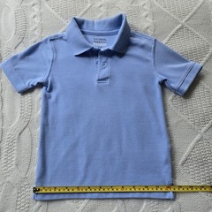 Light Blue School Uniform Polo Shirt