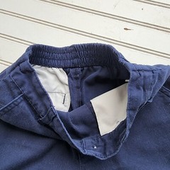 French Toast Boys Navy Blue School Uniform Pull-On Shorts size 8