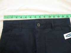 NWT Old Navy boys youth size 16 school uniform adjustable waist 3-pocket shorts