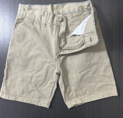 U.S.POLO ASSN Boys Sz 4 Khaki Shorts School Uniform Flat Front