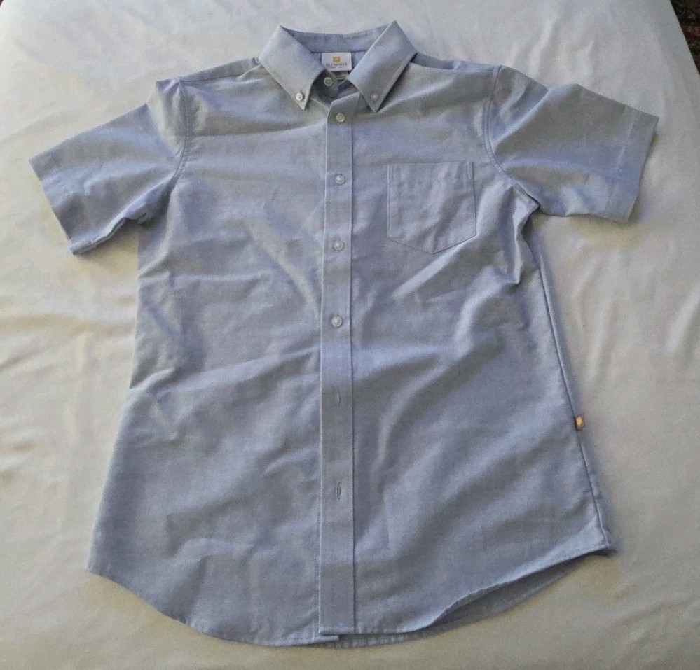 Dennis Uniform Boys Y14 Youth Style 02900A Button Down Shirt NEW