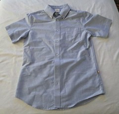 Dennis Uniform Boys Y14 Youth Style 02900A Button Down Shirt NEW