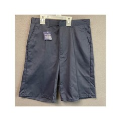 Classic School Uniform Shorts Boys Size 16 Navy Blue Wrinkle Resistant NWT