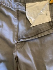 Boy’s Award School Uniform Gray Shorts Flat Front Size 12 Regular Cotton Blend