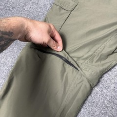 Boy Scouts Of America Pants Boys Medium Green Switchback Convertible Zip Off BSA
