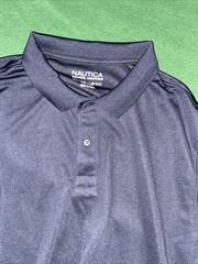 Nautica Boys School Uniform Polo Shirt Black Size XL/XG (18-20)