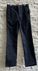 NWT Gap Kids Uniform Flat Front Pants ~ Sz 14 ~ Navy