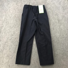 Real School Uniforms Boys Size 8H Husky Flat Front Back Elastic Waistband NWT
