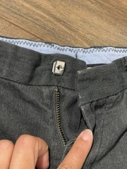 Gap kids gray stretch waist uniform pants size 10