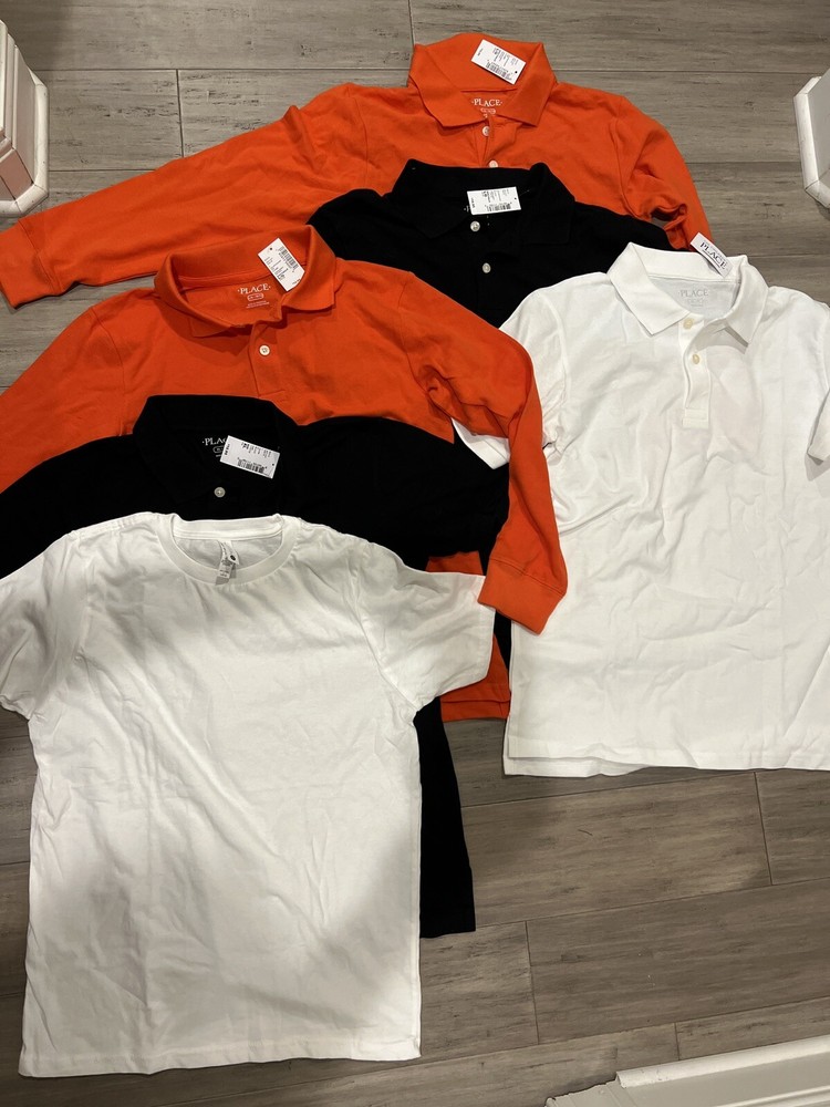 Boys Clothing Lot School Uniform size 10/12, Boys Polo Shirts Uniform size 10,12