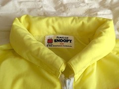 Vintage Familiar Snoopy Jacket 100cm 1970s United Feature Syndicate Rare