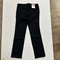 French Toast Boys Straight Fit School Uniform Pant Size 16 Black Chino Adjustabl