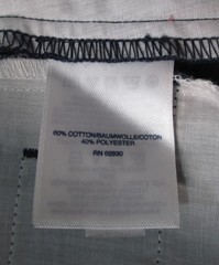 LANDS END Navy Plain Front School Uniforms Pants Boys 8 Slim NEW