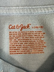 Cat & Jack Boys Polo Shirt Lot Size L (10/12) Red/Light Blue Back to School
