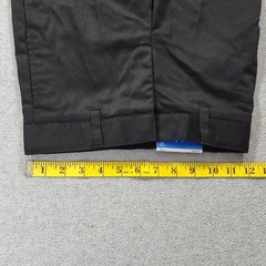 NWT French Toast Flat Front Uniform Shorts Boys Size 7 Black Adjustable Waist
