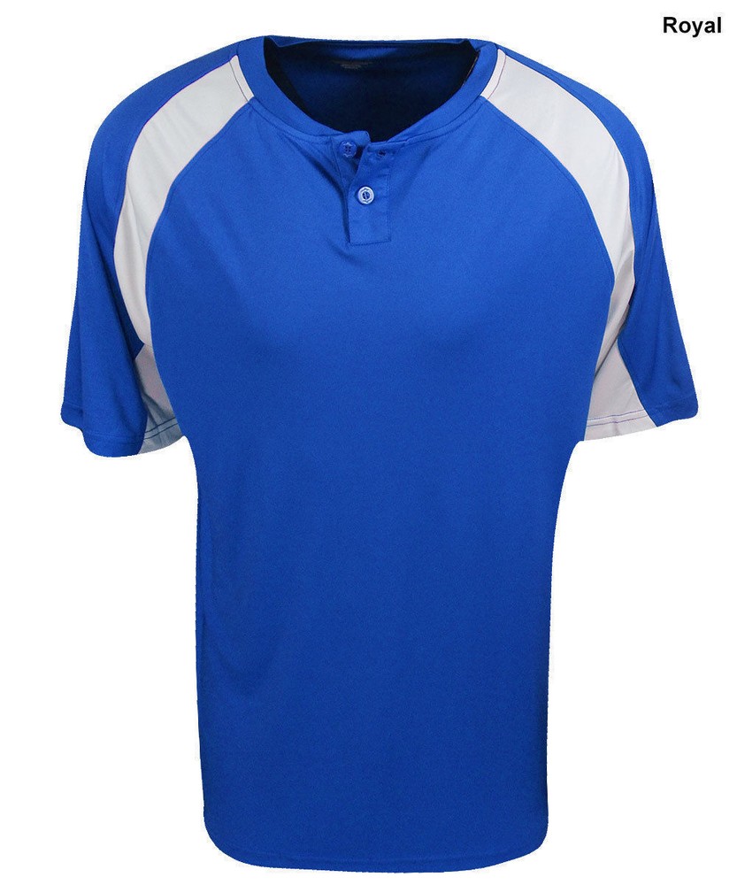 New Mizuno G3 Baseball Youth SMALL Boys Blue & White Jersey