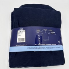 NEW 2 Pack French Toast Boys Short Sleeve Polos Uniform – Navy Blue – XL 14/16