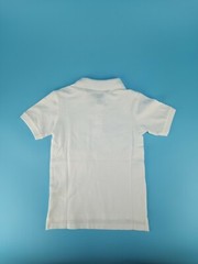 Wonder Nation Boys Size XS 4-5 Uniform Shirt Short Sleeve White New