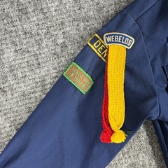 Boy Scouts Uniform Shirt Youth 8 Patches Button-Up South Carolina BSA Scouting