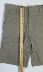 American School Uniform Boys Size 12 Khaki Tan Shorts