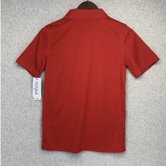 Cat & Jack Boys Top Red School Uniform Polo Shirt Size Large Large Wicking NWT