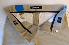 NEW Unisex French Toast School Wear Khaki Pants Size 14 28″ Waist Adjustable