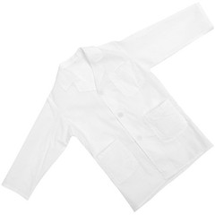 Kids Lab Coat for Kids White Durable Scientist Costume Comfortable and Simple