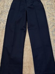 Boys Authentic Galaxy School Uniform Pants Navy Size 14