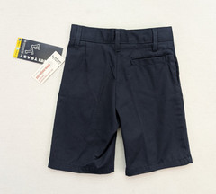 French Toast Boy’s School Uniform Shorts Size 6 Navy Blue Chino NEW