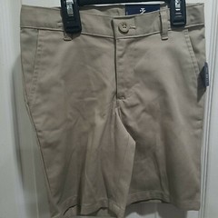 NEW IZOD Boys Flat Natural Stretch SHORTS Sizes 4 5 6