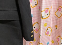 ^_^Japanese SchoolBoy Uniform . Excellent . Black. L~ XL. School Badge. 2