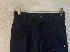 Dennis Uniform Boys Blue Flat Front Shorts 40720 Size 16 Slim (List $32)