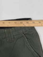 Boy Scouts Of America Shorts Boys 2XL Green Canvas Cargo Uniform BSA Outdoor