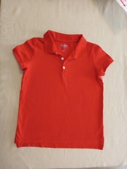 Boy Oshkosh B’gosh Uniform Red Polo Shirt (Size 14)