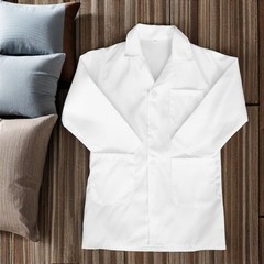 Unisex Halloween Costume Scientist Kids Doctor Outfit Dress up Coat