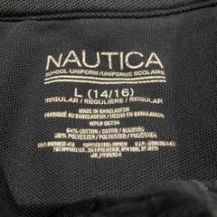 Nautica Old Navy Arrow PS Boys Polo Shirts Lot 5 Navy White L XL S