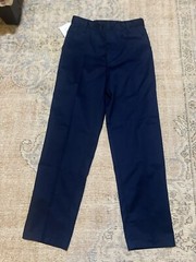 authentic galaxy school uniform navy boys pants size 14