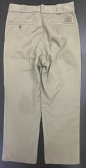 Dickies Boys Pants School Uniform Khaki Plain Front Size 29