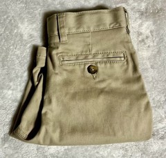 French Toast Youth Boys Performance Uniform Shorts Khaki Sz 8 W24” X 7”L(133.F)