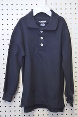 French TOAST POLO Shirt Maroon Green RED NAVY Black BLUE 4 – 20 Long SL UNIFORM