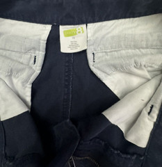 Crazy8 Boys Youth Size 12 Shorts School Uniform navy Blue Plain Front