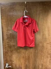 Child” Cat & Jack” red polo shirt. Size Small NWOT