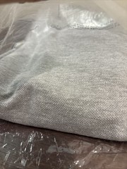 Authentic Galaxy School Uniform Gray Short Sleeve Polo Shirt Size 18